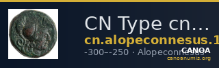 CN Type cn.alopeconnesus.1_ed.15 — CANOA