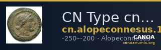 CN Type cn.alopeconnesus.1_ed.23 — CANOA