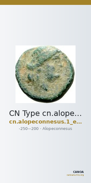 CN Type cn.alopeconnesus.1_ed.24 — CANOA