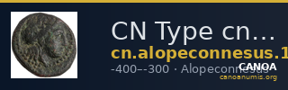 CN Type cn.alopeconnesus.1_ed.3 — CANOA