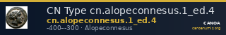 CN Type cn.alopeconnesus.1_ed.4 — CANOA
