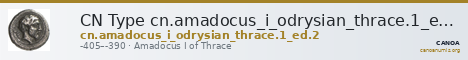CN Type cn.amadocus_i_odrysian_thrace.1_ed.2 — CANOA