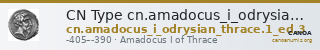 CN Type cn.amadocus_i_odrysian_thrace.1_ed.3 — CANOA