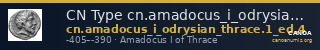 CN Type cn.amadocus_i_odrysian_thrace.1_ed.4 — CANOA