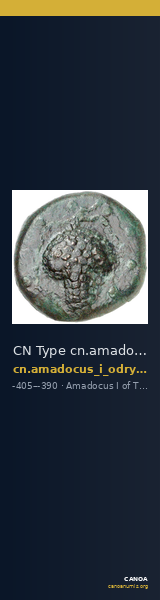 CN Type cn.amadocus_i_odrysian_thrace.1_ed.6 — CANOA