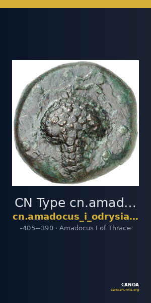 CN Type cn.amadocus_i_odrysian_thrace.1_ed.6 — CANOA