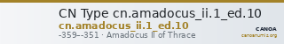 CN Type cn.amadocus_ii.1_ed.10 — CANOA