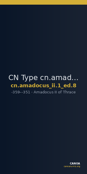 CN Type cn.amadocus_ii.1_ed.8 — CANOA