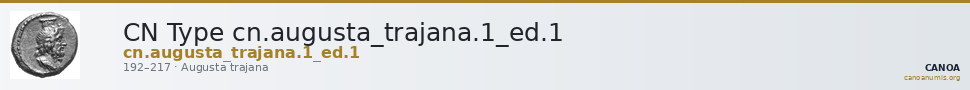 CN Type cn.augusta_trajana.1_ed.1 — CANOA