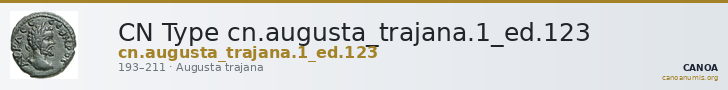 CN Type cn.augusta_trajana.1_ed.123 — CANOA