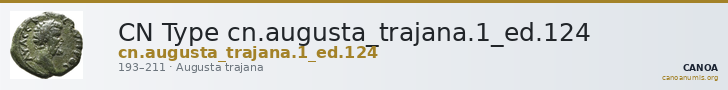 CN Type cn.augusta_trajana.1_ed.124 — CANOA