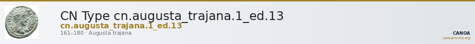 CN Type cn.augusta_trajana.1_ed.13 — CANOA