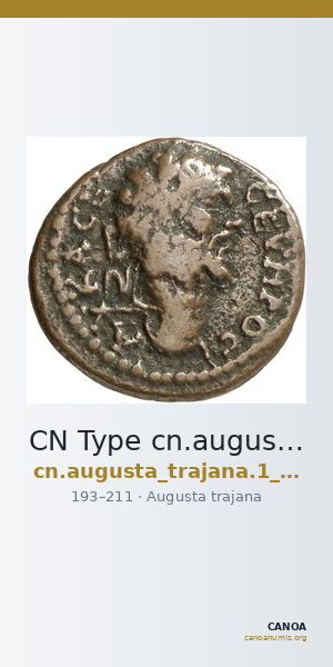 CN Type cn.augusta_trajana.1_ed.130 — CANOA