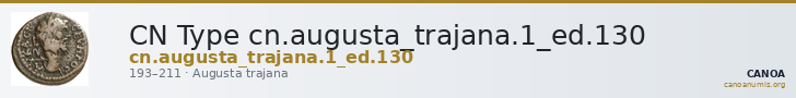 CN Type cn.augusta_trajana.1_ed.130 — CANOA