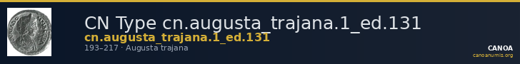 CN Type cn.augusta_trajana.1_ed.131 — CANOA
