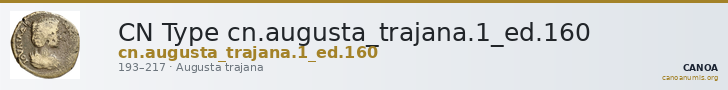 CN Type cn.augusta_trajana.1_ed.160 — CANOA