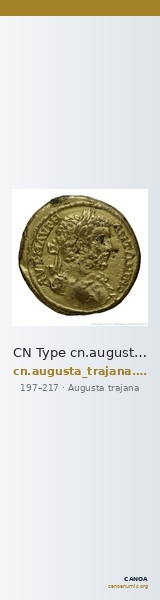 CN Type cn.augusta_trajana.1_ed.168 — CANOA