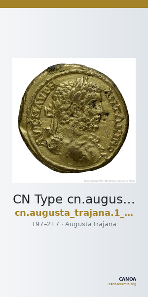 CN Type cn.augusta_trajana.1_ed.168 — CANOA