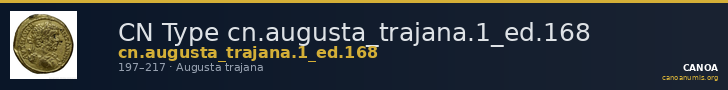 CN Type cn.augusta_trajana.1_ed.168 — CANOA