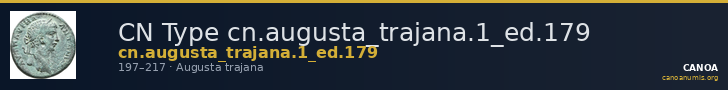CN Type cn.augusta_trajana.1_ed.179 — CANOA