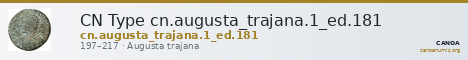 CN Type cn.augusta_trajana.1_ed.181 — CANOA