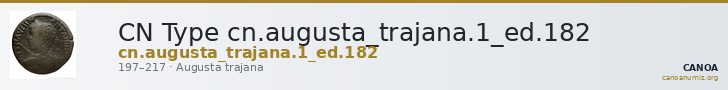 CN Type cn.augusta_trajana.1_ed.182 — CANOA