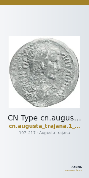 CN Type cn.augusta_trajana.1_ed.188 — CANOA