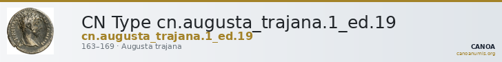 CN Type cn.augusta_trajana.1_ed.19 — CANOA