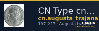 CN Type cn.augusta_trajana.1_ed.191 — CANOA