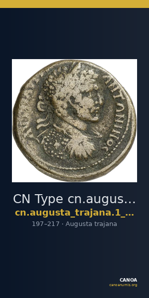 CN Type cn.augusta_trajana.1_ed.195 — CANOA