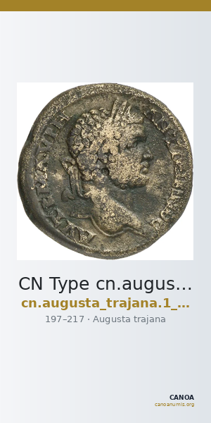 CN Type cn.augusta_trajana.1_ed.201 — CANOA