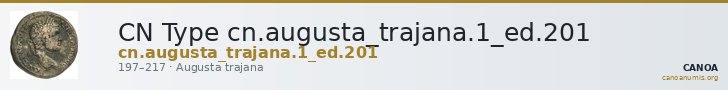 CN Type cn.augusta_trajana.1_ed.201 — CANOA