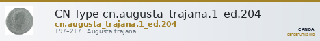 CN Type cn.augusta_trajana.1_ed.204 — CANOA