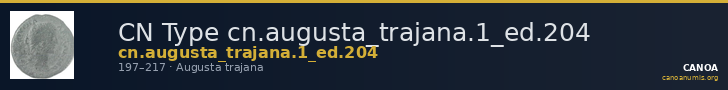 CN Type cn.augusta_trajana.1_ed.204 — CANOA