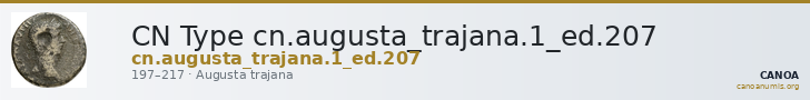 CN Type cn.augusta_trajana.1_ed.207 — CANOA