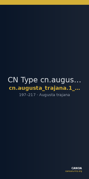 CN Type cn.augusta_trajana.1_ed.211 — CANOA