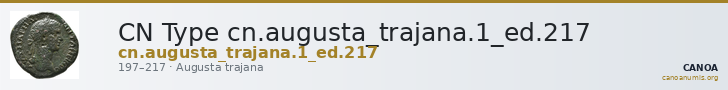 CN Type cn.augusta_trajana.1_ed.217 — CANOA