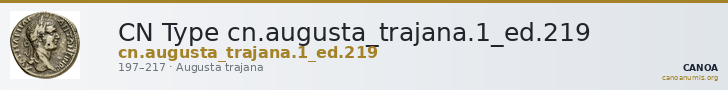 CN Type cn.augusta_trajana.1_ed.219 — CANOA