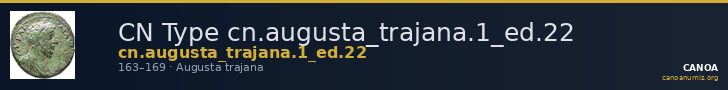 CN Type cn.augusta_trajana.1_ed.22 — CANOA