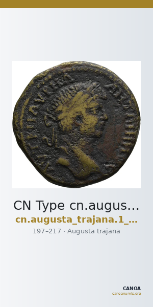 CN Type cn.augusta_trajana.1_ed.222 — CANOA