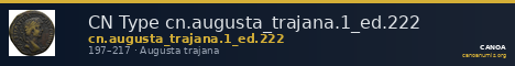 CN Type cn.augusta_trajana.1_ed.222 — CANOA