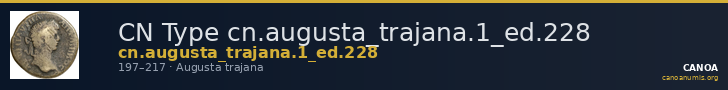 CN Type cn.augusta_trajana.1_ed.228 — CANOA