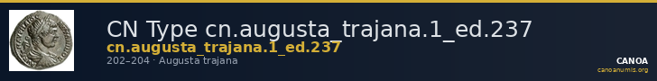 CN Type cn.augusta_trajana.1_ed.237 — CANOA