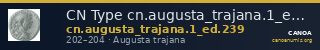 CN Type cn.augusta_trajana.1_ed.239 — CANOA