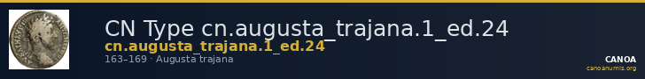 CN Type cn.augusta_trajana.1_ed.24 — CANOA