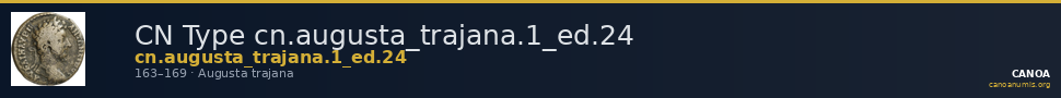 CN Type cn.augusta_trajana.1_ed.24 — CANOA