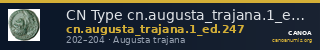 CN Type cn.augusta_trajana.1_ed.247 — CANOA