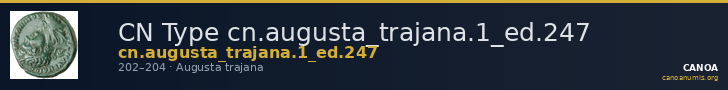 CN Type cn.augusta_trajana.1_ed.247 — CANOA