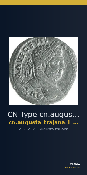 CN Type cn.augusta_trajana.1_ed.259 — CANOA