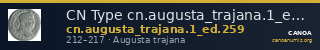 CN Type cn.augusta_trajana.1_ed.259 — CANOA